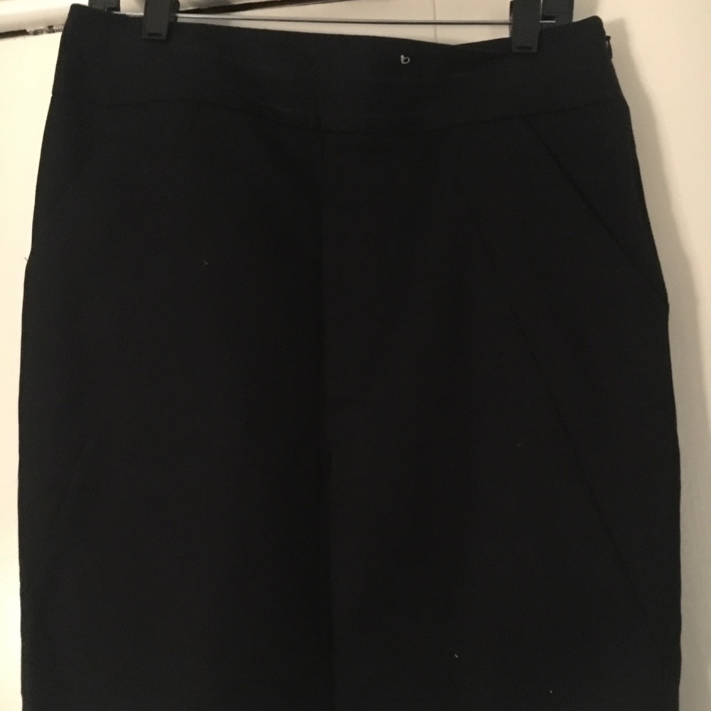 Black pencil skirt